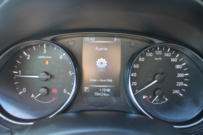 Nissan Qashqai 1.6DCİ SKYPACK  2017 Model Otomatik Vites