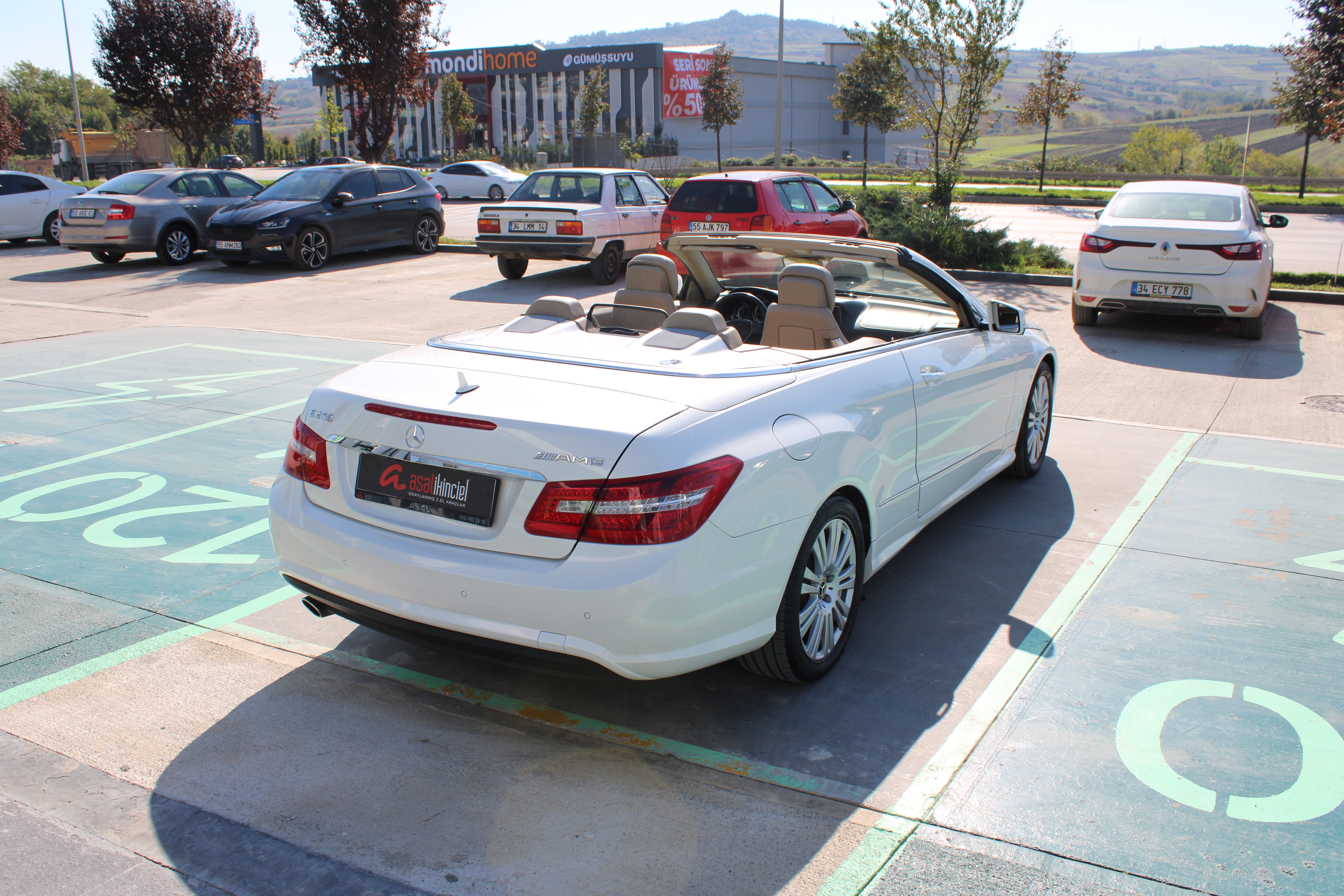 Mercedes-Benz E Serisi E250 CGİ AMG CABRİO 2012 Model Otomatik Vites
